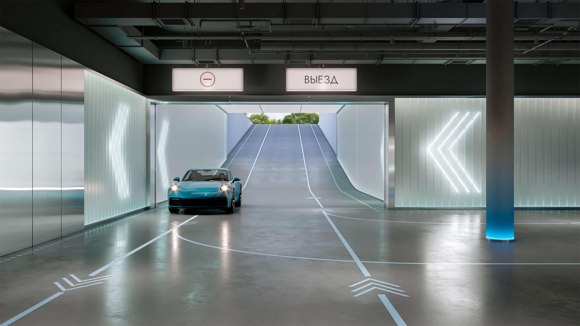 Паркинг ЖК «Фантом»